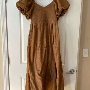 Show Me Your MuMu Brown Maxi Dress